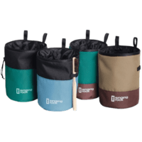 DUO CHALK BAG BROWN/GOLD