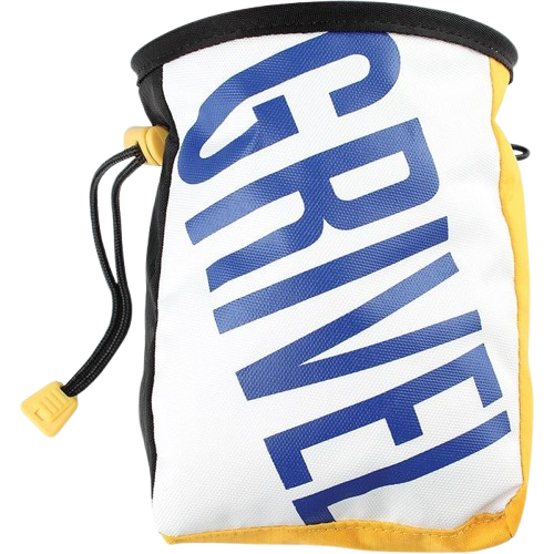 GRIVEL WHITE CHALK BAG+BELT
