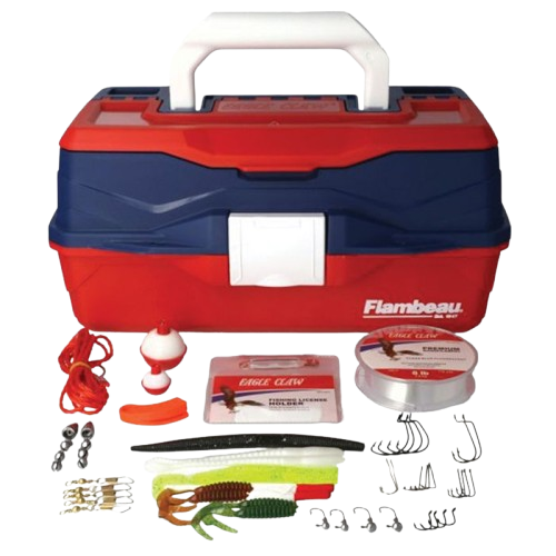 GO FISH EXTREME VALUE TACKLE BOX KIT