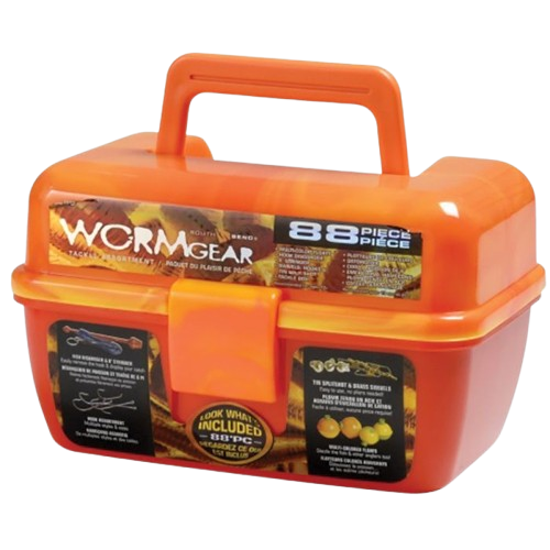 TACKLE BOX 88 PIECE ORANGE
