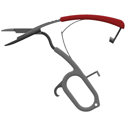 REGULATOR ERGO HEMO - BLACK/RED/GRAY